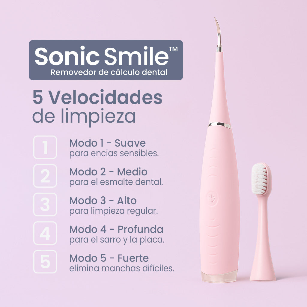 Sonic Smile| Limpiador bucal profesional
