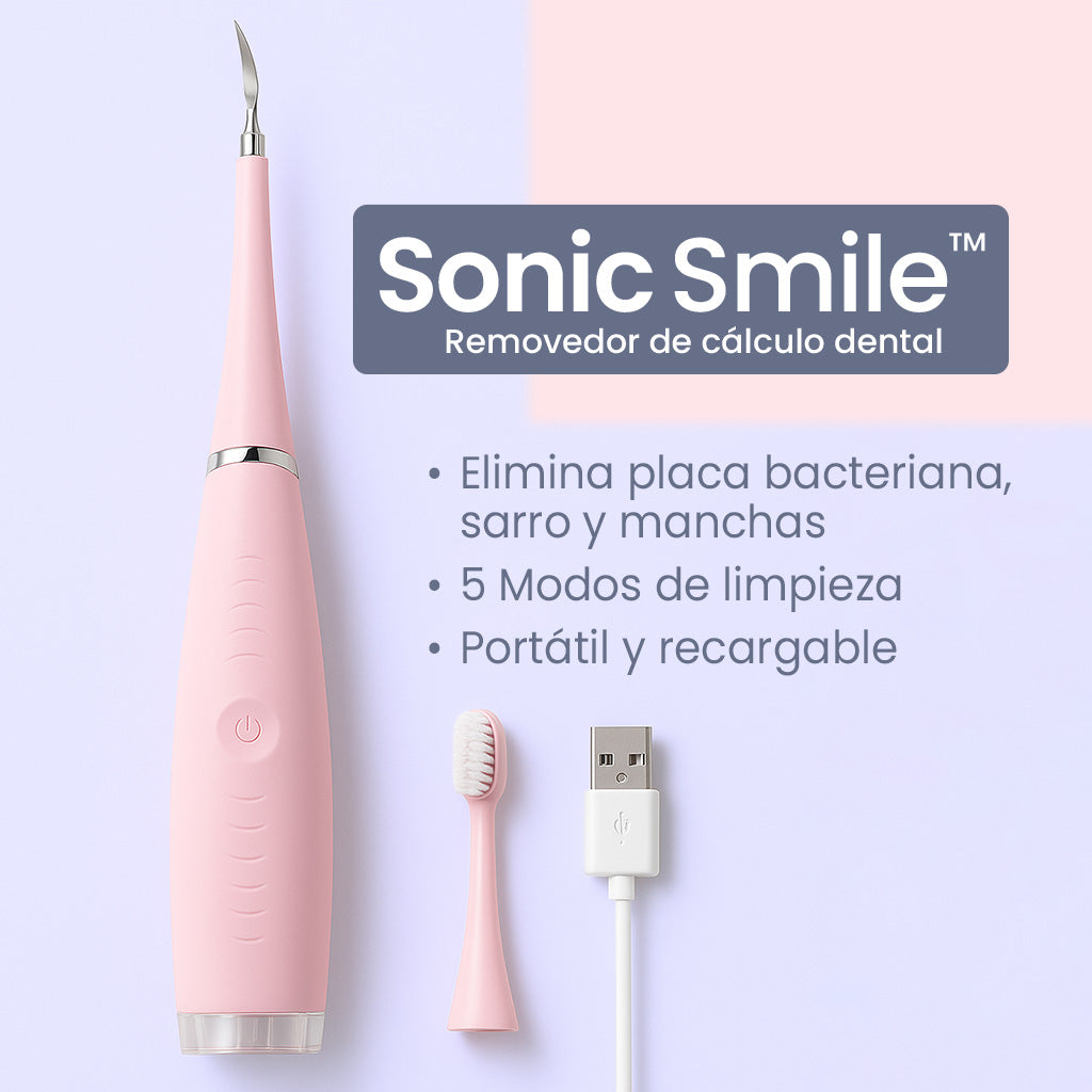 Sonic Smile| Limpiador bucal profesional